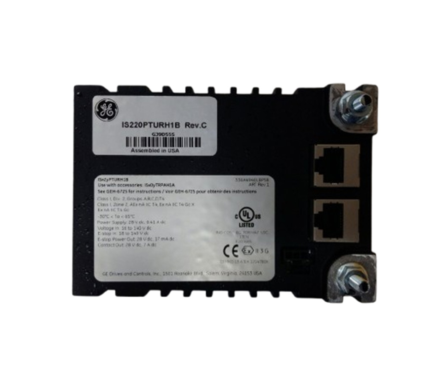 GE IS220PTURH1B Turbine-Specific Primary Trip I/O Pack