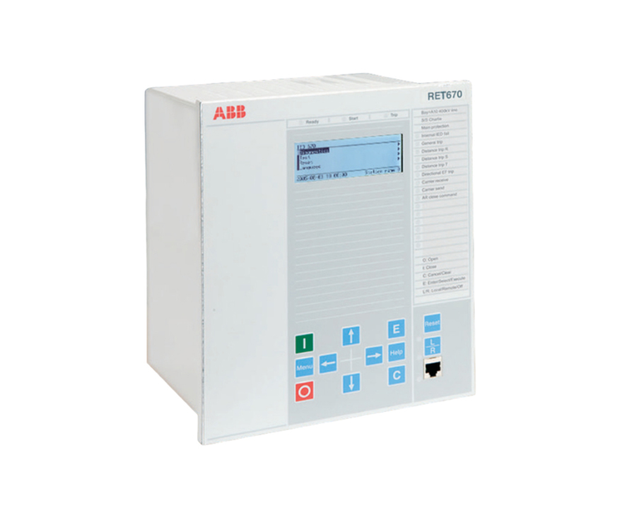 ABB RET670 Transformer Protection Relay